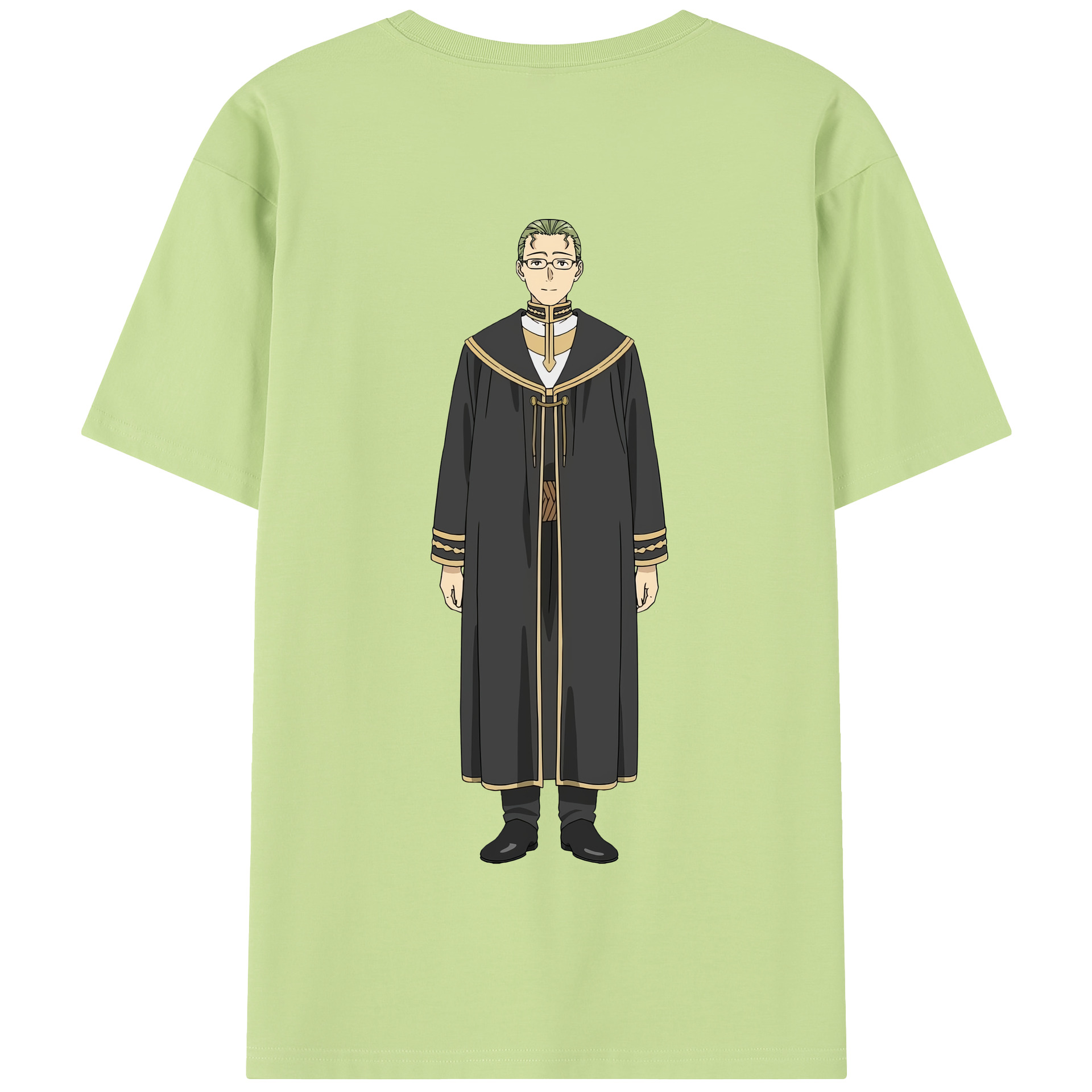 （画像用） 葬送のフリーレン Frieren 綿100％半袖Tシャツ（背面プリント）